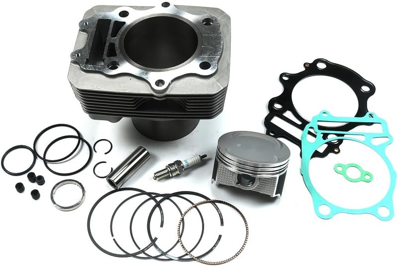 Jetuplusllc Cylinder Piston Gasket Top End Rebuild Kit Compatible With Artic Cat 400 2004-2008 375 2002, For Suzuki Eiger 400 2002-2007, For King Quad 400 2008-2022 - Image 4